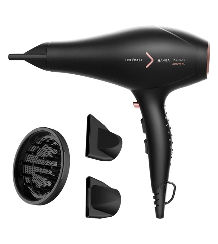 Cecotec föön Bamba Ionicare 5350 Powershine Fire Hair Dryer, must