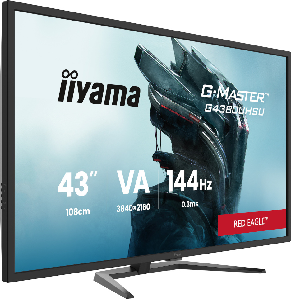 iiyama monitor 108cm (43") G4380UHSU-B2 16:9 2xHDMI+2xDP+4xUSB