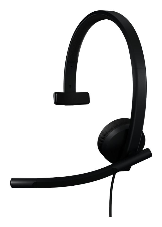 Logitech kõrvaklapid Headset H570e Mono USB, must