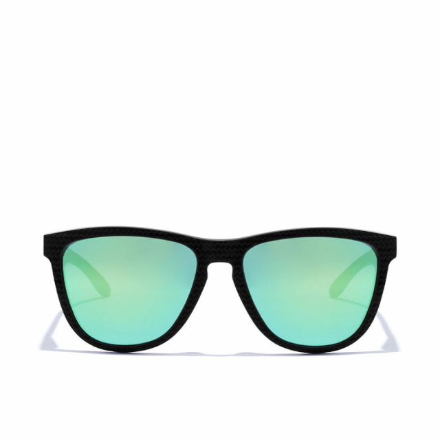 Hawkers Polariseeritud päikseprillid One Raw Carbon Fiber must Smaragdroheline (Ø 55,7mm)