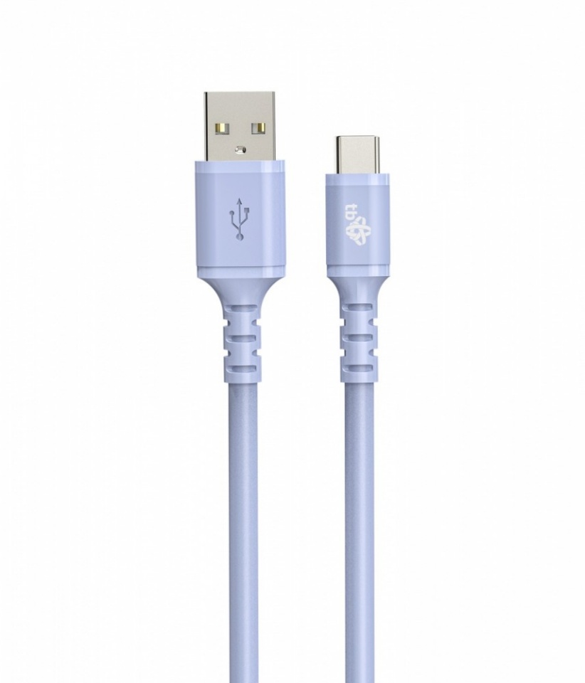 TB kaabel USB - UBC C Cable 1 m. violetne