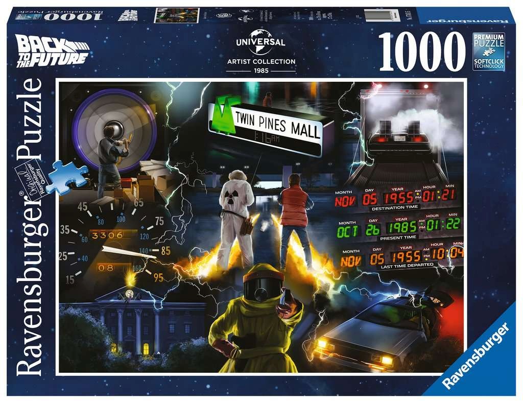 Ravensburger pusle Puzzle Back to the Future 1000-osaline 17451