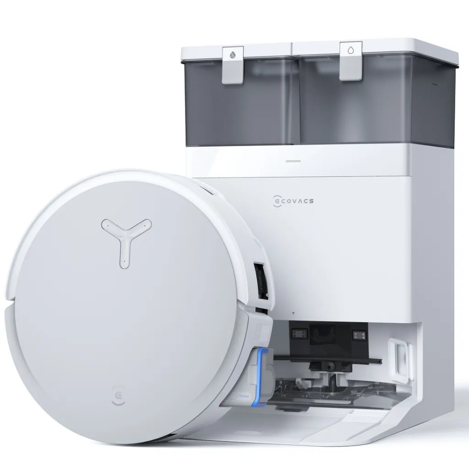 Ecovacs robottolmuimeja Deebot X8 OMNI Robot Vacuum Cleaner, valge