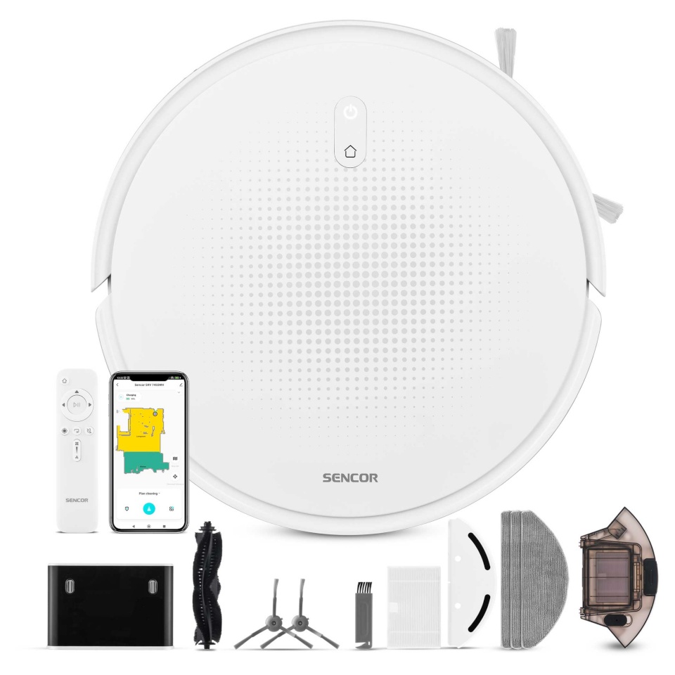 Sencor robottolmuimeja SRV7450WH Robotic Vacuum Cleaner, valge