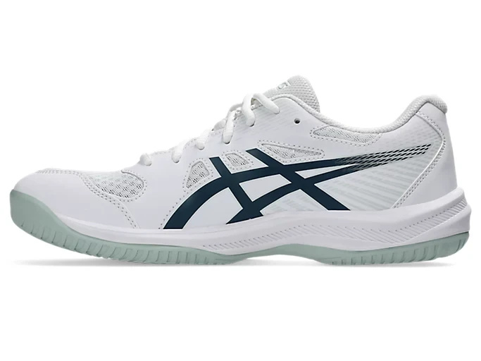 Asics võrkpallijalatsid Upcourt 6 valge/tumesinine - suurus 42