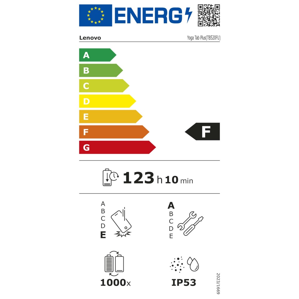 Lenovo tahvelarvuti Yoga Tab 256GB luna hall