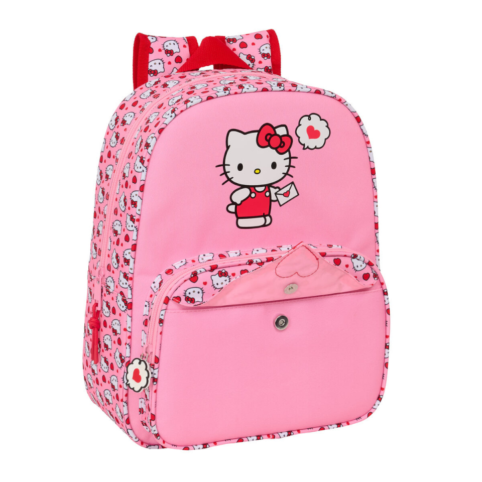 Hello Kitty seljakott roosa 26x34x11cm