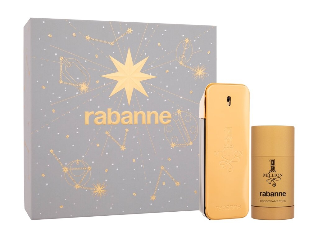 Paco Rabanne parfüüm 1 Million EDT 100ml + Deostick 75ml, meestele