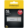 Intenso mälupulk Alu Line hõbedane 128GB USB Stick 2.0