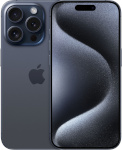 Apple iPhone 15 Pro 128GB Blue Titanium, sinine