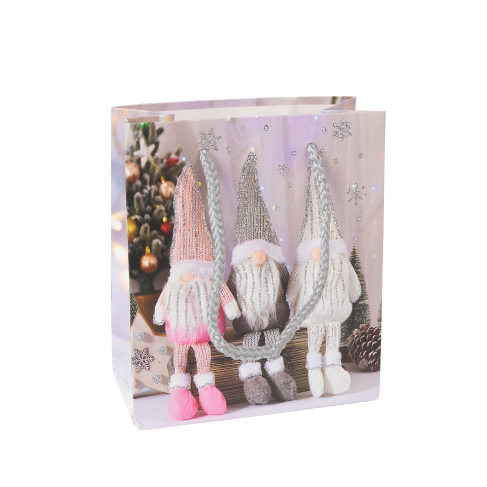 H4Y kinkekott Xmas Elf, Mix, 12x14x6cm