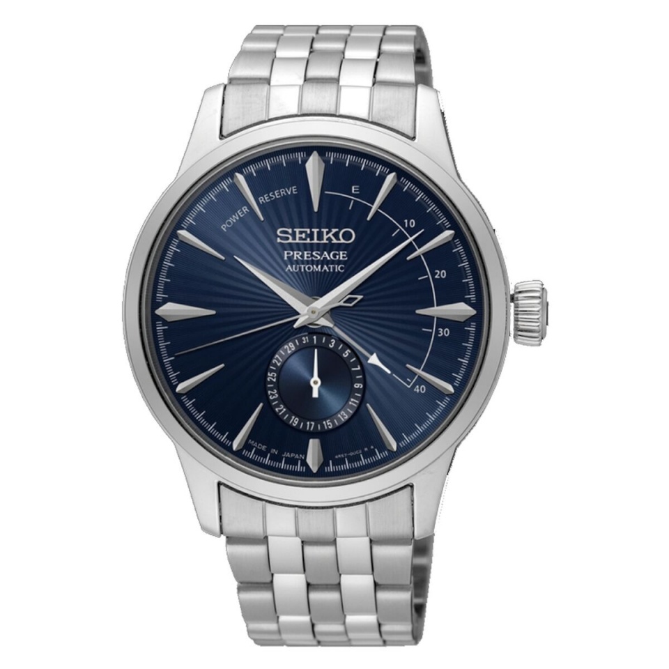 Seiko meeste kell SSA347J1 Hõbedane