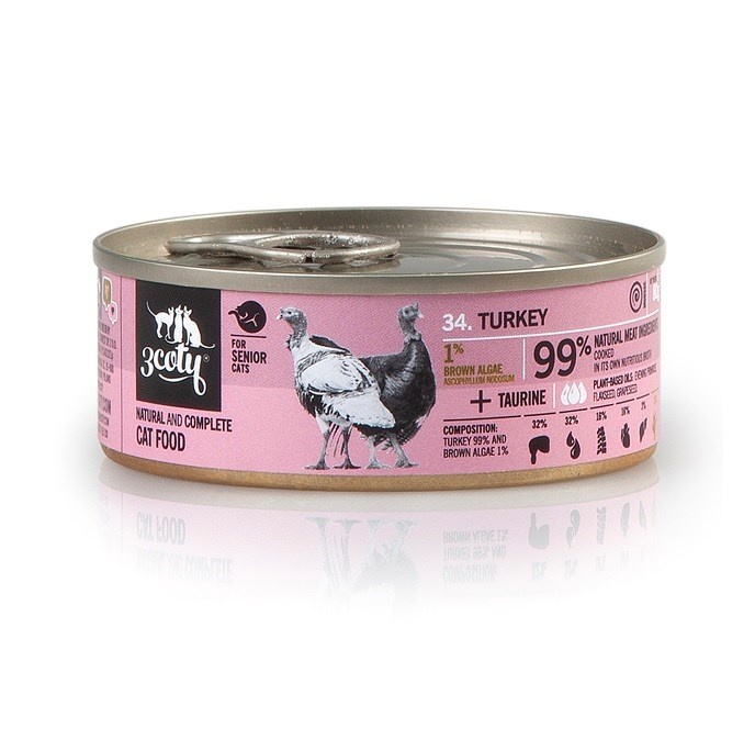 3coty kassitoit Turkey Senior, 80g