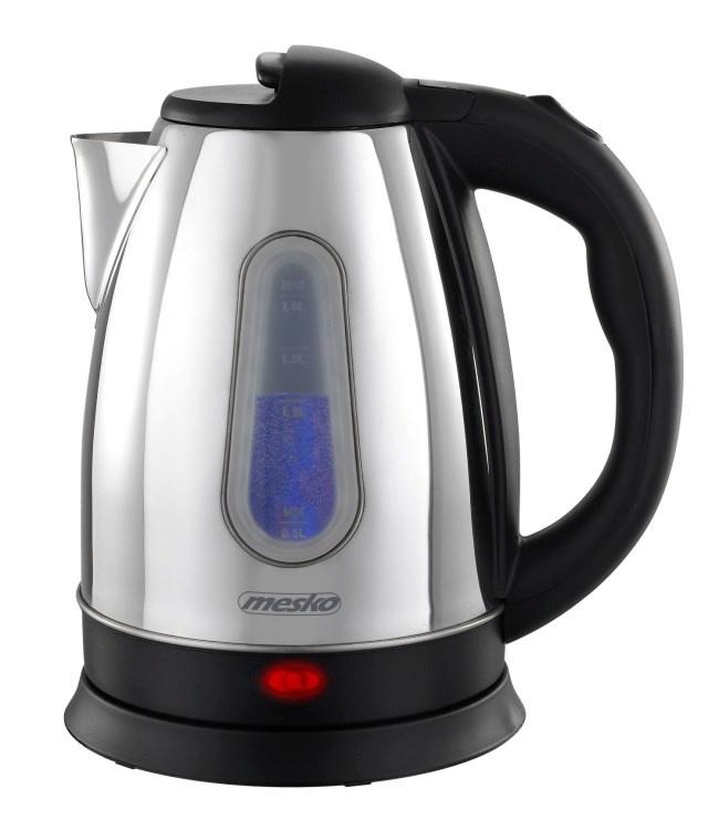 Mesko veekeetja MS 1353 Metal Kettle, 1,8L, roostevaba teras/must