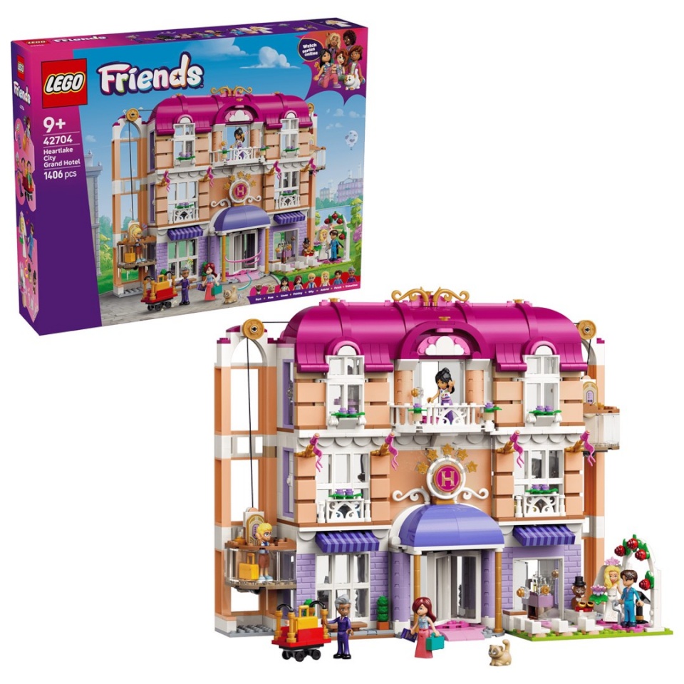 Lego klotsid FRIENDS 42704 Heartlake City Grand Hotel