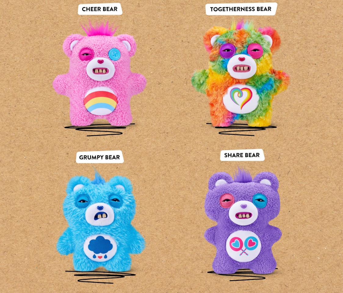 FUGGLER pehme koletis Care Bears, 15755