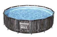 Bestway bassein Steel Pro MAX Above Ground Pool Complete Set with Filter Pump 427 x 107 cm, tumehall