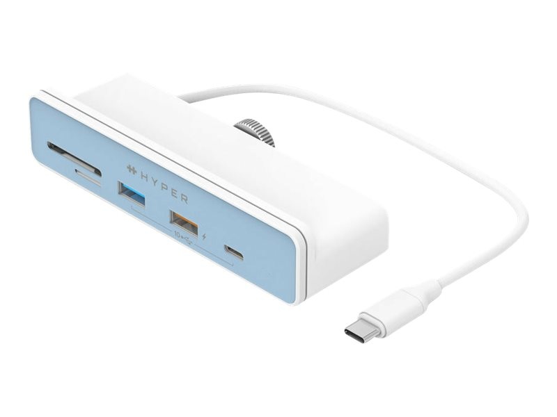 Hyper dokkimisalus Hyper HyperDrive USB-C 6-in-1 Form-fit Hub w 4K HDMI - for iMac
