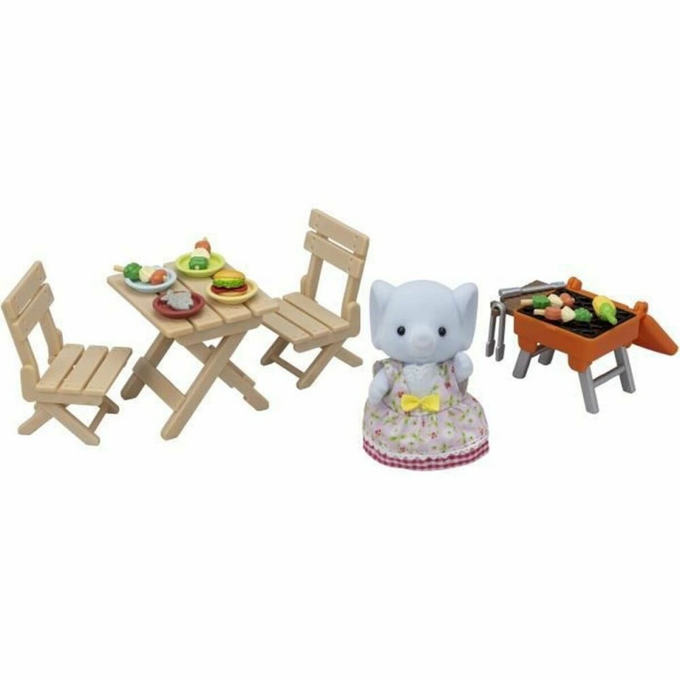 Sylvanian Families nukumaja aksessuaarid The Elephant Girl and Her Picnic Set