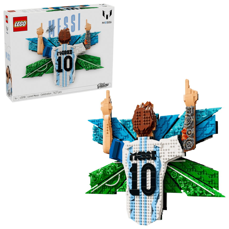 LEGO klotsid Editions Football 43018 Lionel Messi - Celebration