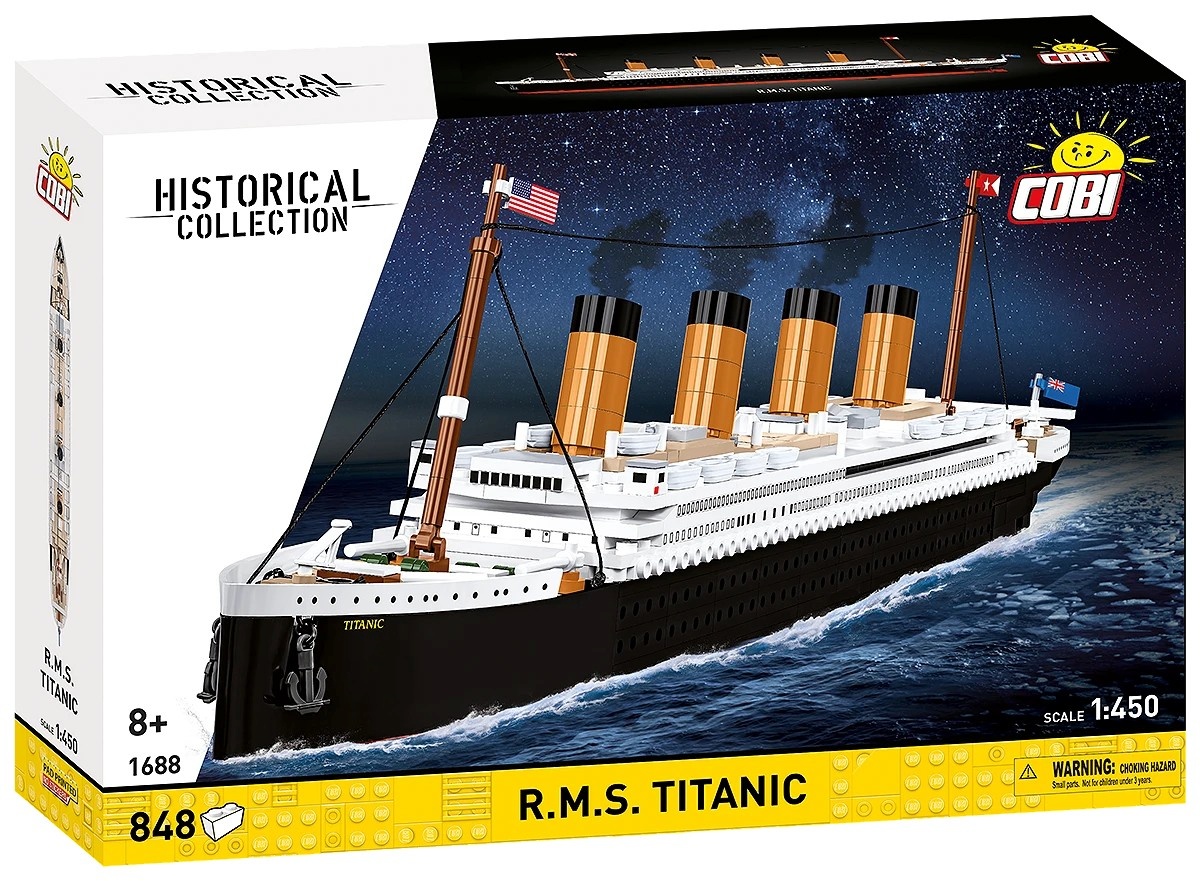 Cobi klotsid Blocks R.M.S. Titanic 848 pcs.