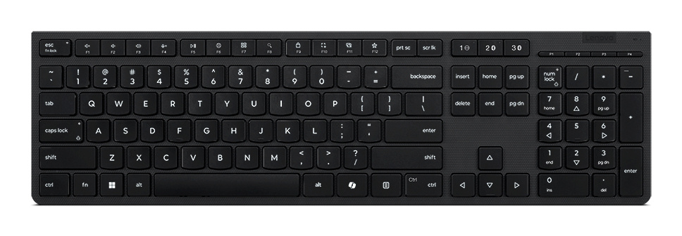 Lenovo klaviatuur Professional Wireless Rechargeable Keyboard Keyboard Wireless Bluetooth (SWE) hall