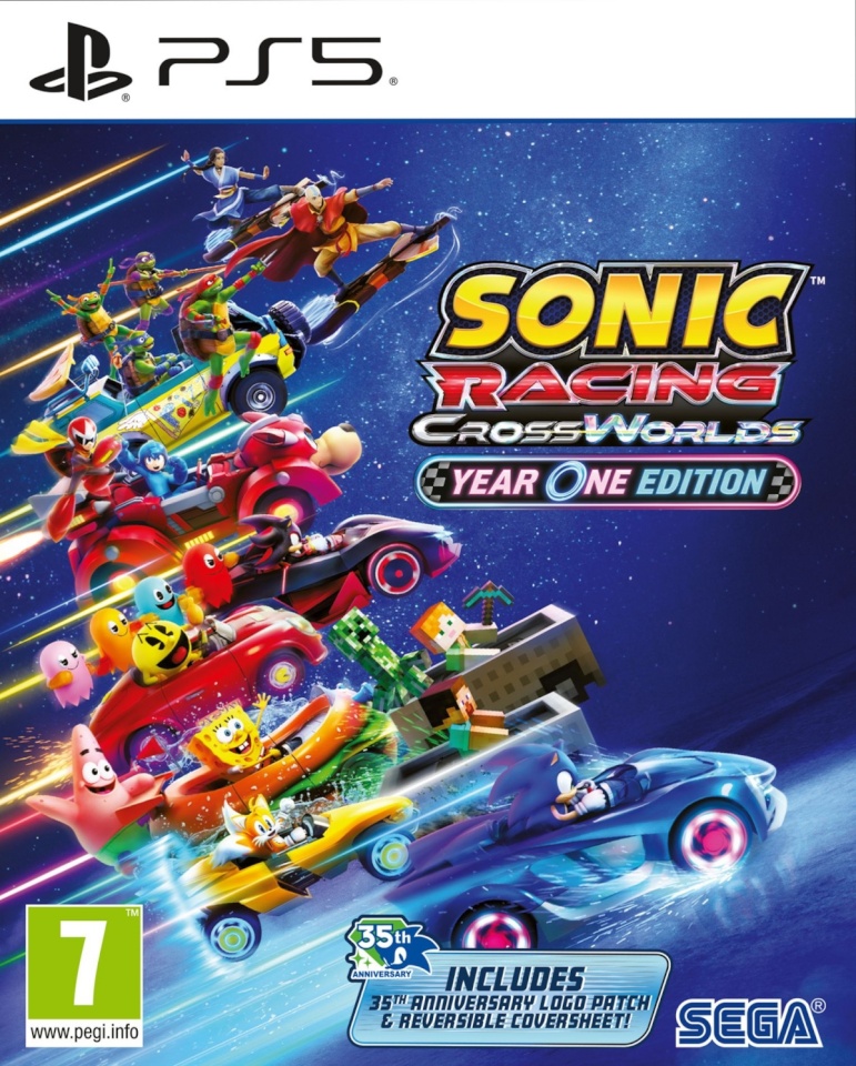 PlayStation 5 Sonic Racing CrossWorlds Year One Edition