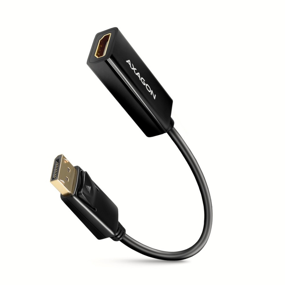Axagon videokaabel DisplayPort > HDMI 1.4 adapter 4K/30Hz RVD-HI14N