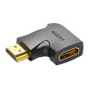 Vention videoadapter HDMI 90 degree Adapter Vention 4K 60Hz, AIOB0, must