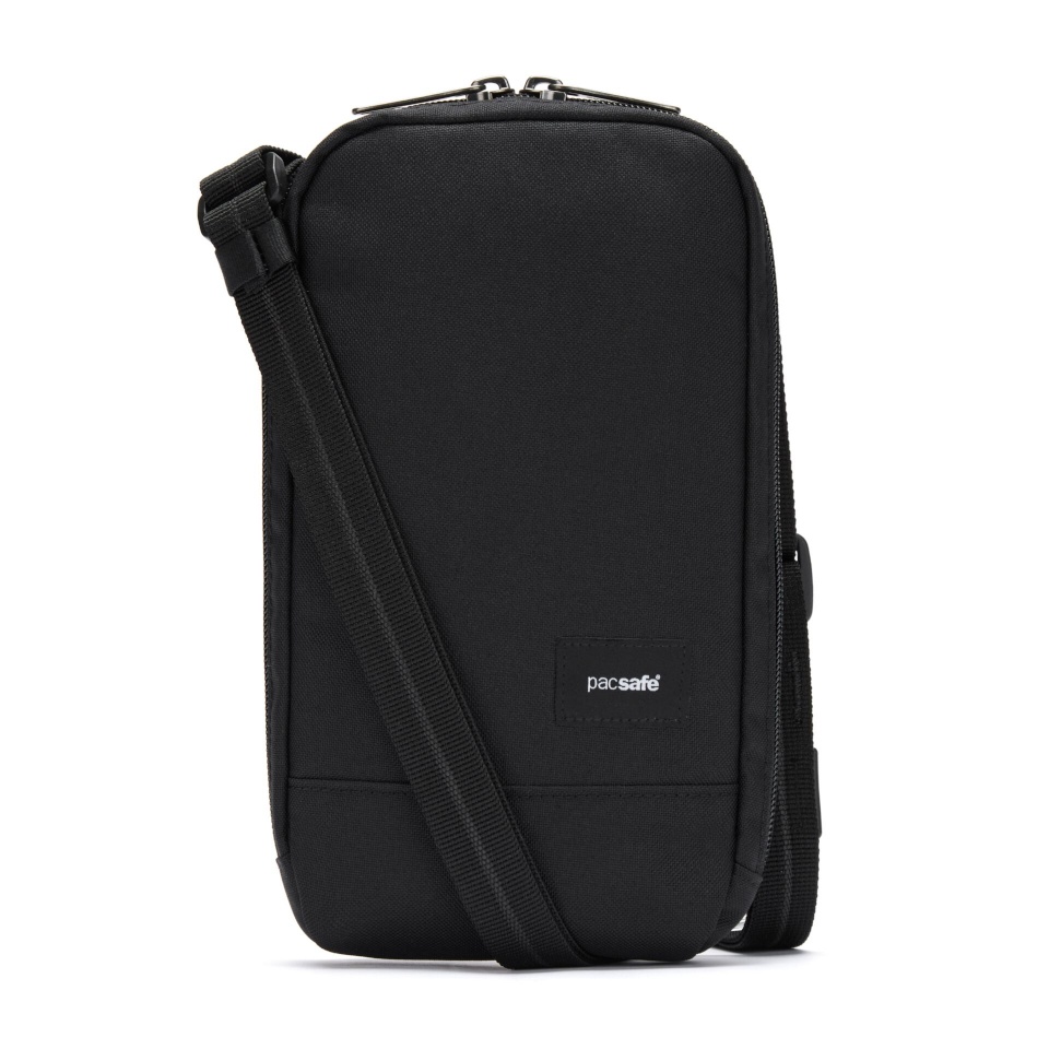 Pacsafe sülearvutikott RFIDsafe Tech Crossbody must
