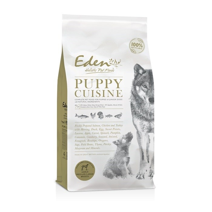 Eden kuivtoit koerale Puppy Cuisine 80/20 Medium Kibble, 2kg