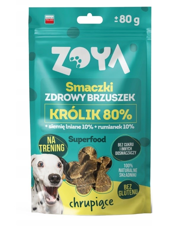 Zoya maius koerale Healthy Tummy Rabbit, 80g