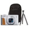 Canon Powershot SX740 HS Lite Travel Kit, hõbedane
