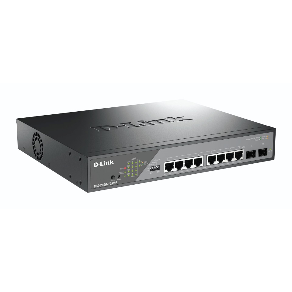 D-link switch D-Link DSS-200G-10MPP/E