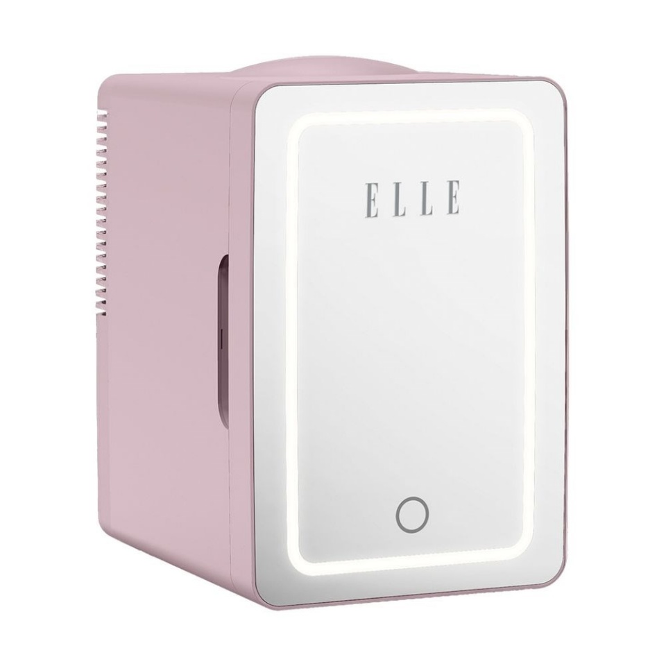 Elle autokülmik Home ESDAF01PUEU 6L Mini Fridge with LED Makeup Mirror lilla