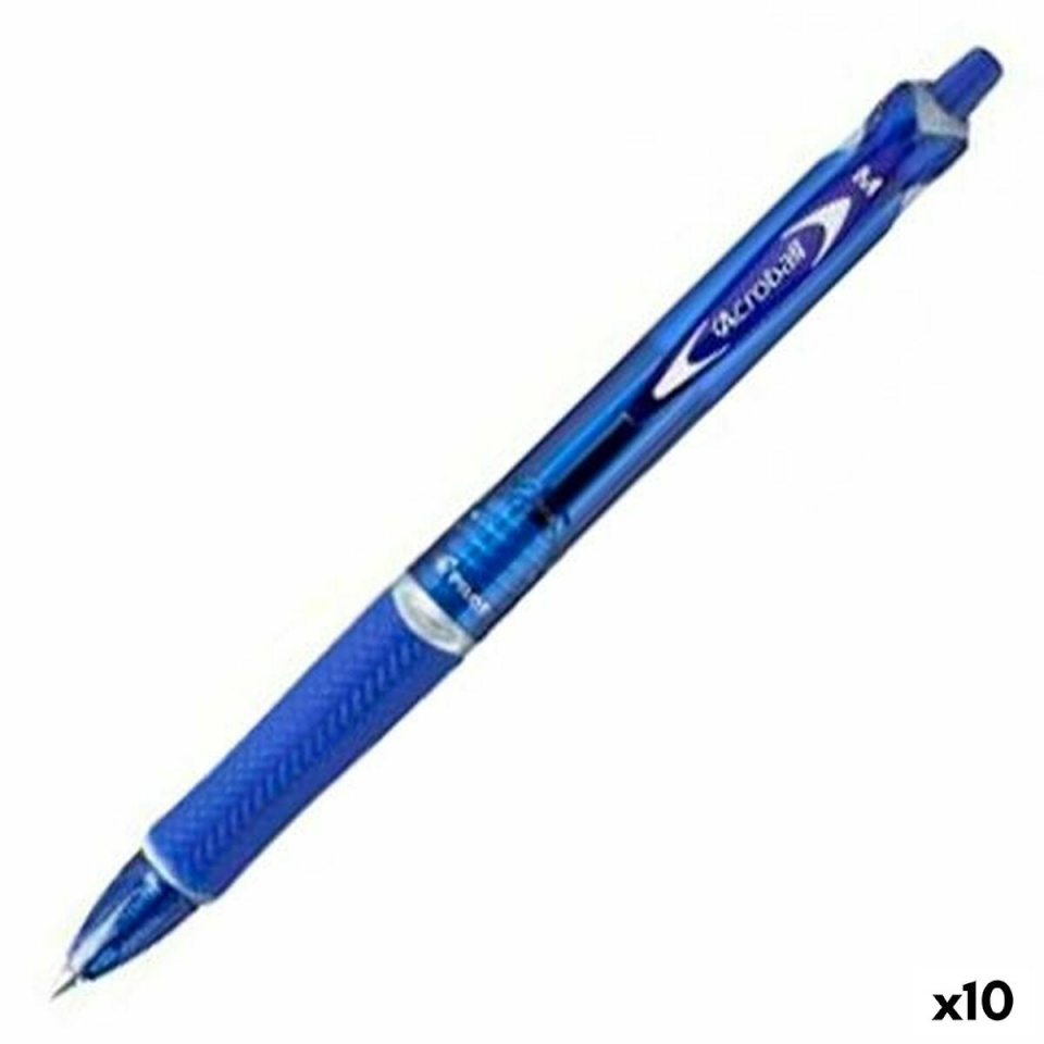 Pilot pastapliiats Acroball sinine 0,4 mm 10tk