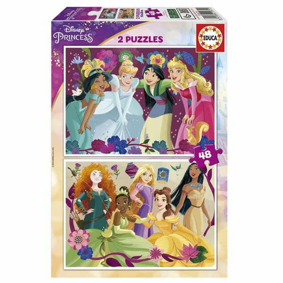 Educa pusle Disney Princess 2x 48