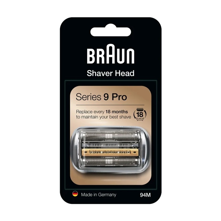 Braun pardel | Replacement Head | Cassette 94M | Operating time (max) min | hõbedane