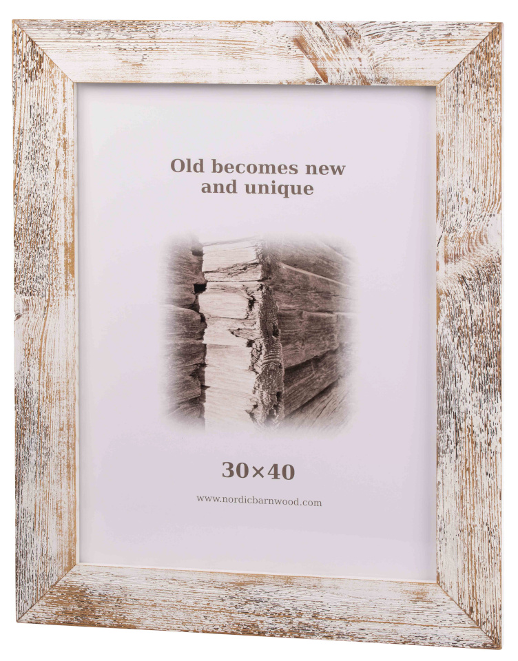 Bad Design pildiraam 30x40 5cm, valge