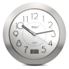 Mebus seinakell 41964 Quartz Bathroom Clock, hõbedane