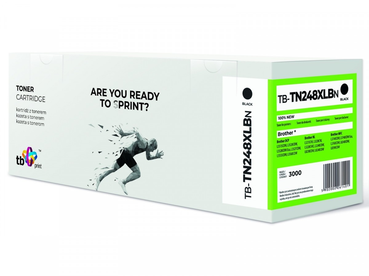 TB Print tooner for Brother TN248XLBK TB-TN248XLBN 100% new must
