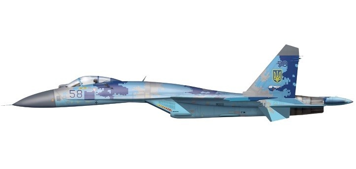IBG liimitav mudel Su-27P in Ukrainian Air Force 1/72
