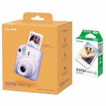 Fujifilm polaroid kaamera Instax Mini 12 Lilac Purple, lilla + 10tk fotopaber