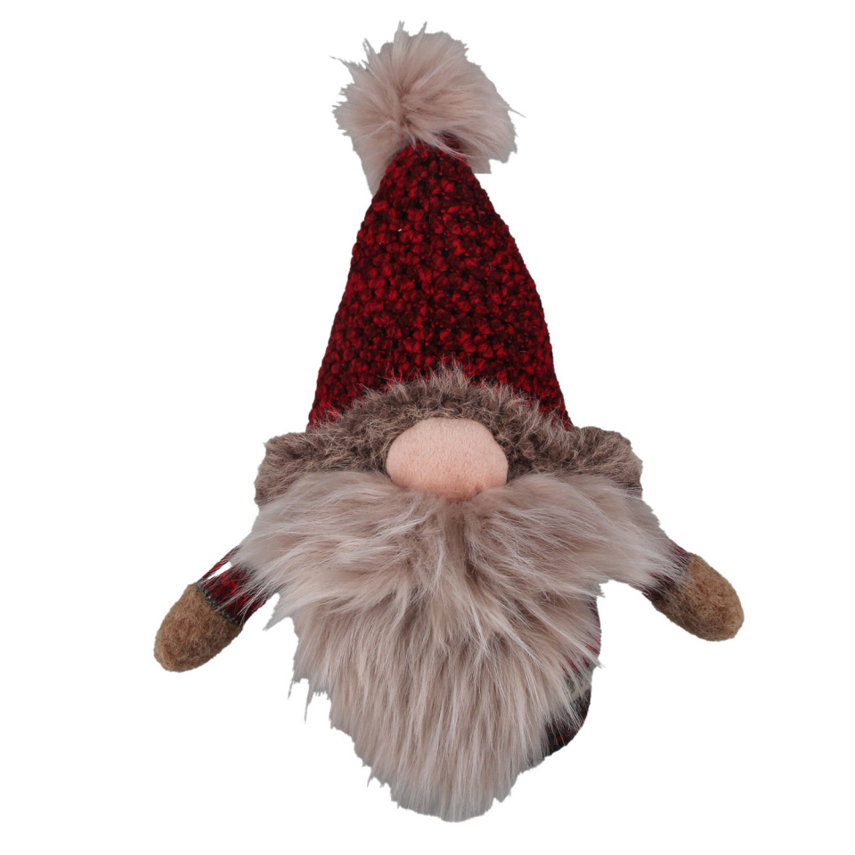 H4Y dekoratsioon Fab Santa, 45cm, päkapikk, habemega