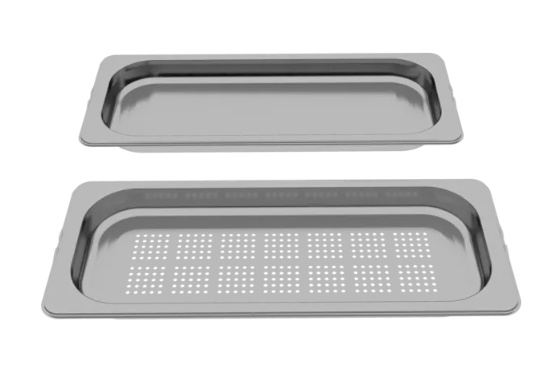 Siemens HZ66D52 Gastronormi anum, 35 x 454 x 187 mm, terasest, nõudepesumasinas pestav