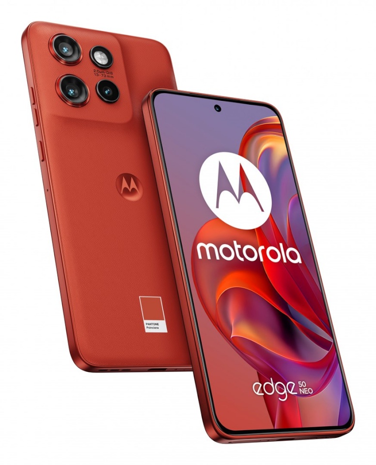 Motorola mobiiltelefon Edge 50 Neo 8/256GB 5G PANTONE Poinciana