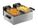 Tristar fritüür Double deep fryer | FR-9342 | Power 3600 W | Capacity 6 L | hõbedane