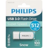 Philips mälupulk Philips USB 3.0 512GB Snow Edition Spring roheline