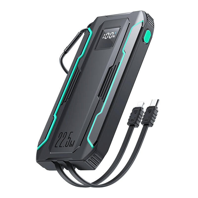 Joyroom akupank PowerBank JR-L017 10000mAh, 22.5W, with Lightning + USB-C cable (must)