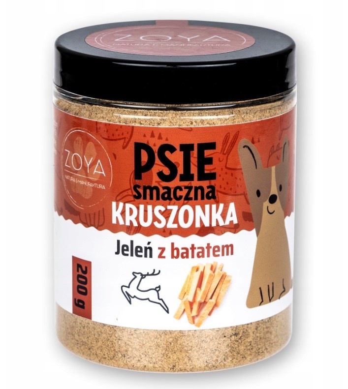 Zoya maius koerale Deer Crumble with Sweet Potatos, 200g